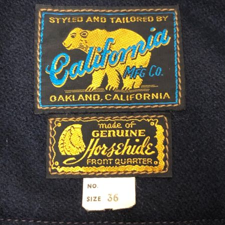  RAINBOW COUNTRY ジャケット レザージャケット SIZE M ホースハイド ブラウン