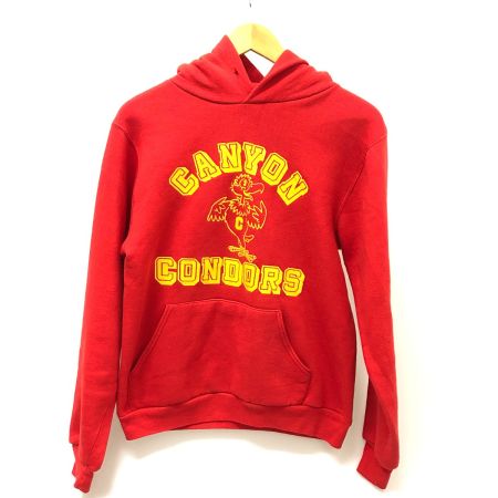  80~90s RUSSELL パーカー プルオーバーパーカー 古着 SIZE S アメリカ製 レッド