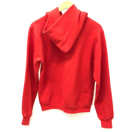  80~90s RUSSELL パーカー プルオーバーパーカー 古着 SIZE S アメリカ製 レッド