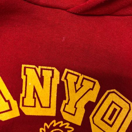  80~90s RUSSELL パーカー プルオーバーパーカー 古着 SIZE S アメリカ製 レッド