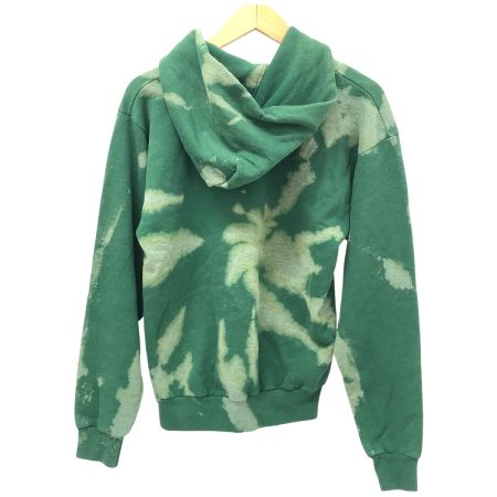  90~00s Hanes パーカー プルオーバーパーカー 古着 SIZE S タイダイ柄 グリーン