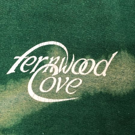  90~00s Hanes パーカー プルオーバーパーカー 古着 SIZE S タイダイ柄 グリーン