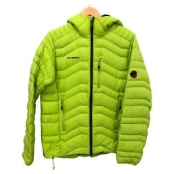 □□ MAMMUT マムート ジャケット ダウンジャケット SIZE L  RN117481 ライムイエロー Cランク