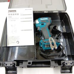 □□ MAKITA マキタ 充電式インパクトドライバ18V TD173DRGX ブルー Sランク