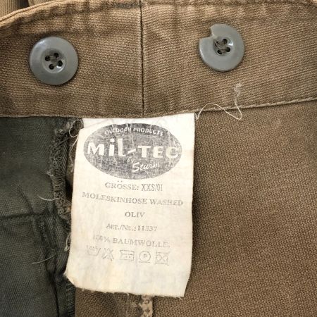  MIL-TEC パンツ カーゴパンツ SIZE XXS  ブラウン