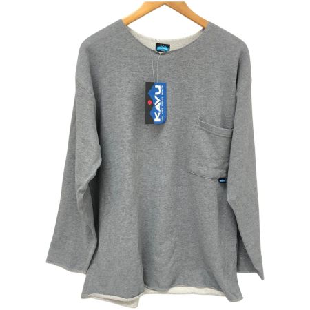  KAVU スウェット エフエルロック SIZE L 19823009023003 グレー
