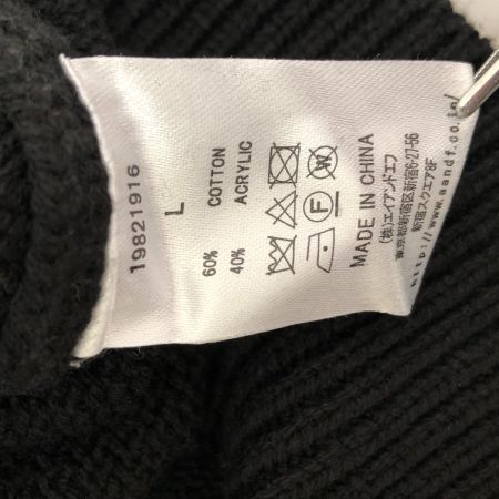  KAVU ニット アップルニット ロングスリーブ 長袖 SIZE L 19821916 ブラック