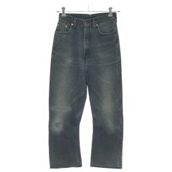 □□ LEVI'S リーバイス ジーンズ 550 古着 SIZE W31×L34 リペア有 ベルギー製 96年製 266刻印 オレンジタブ インディゴ Cランク