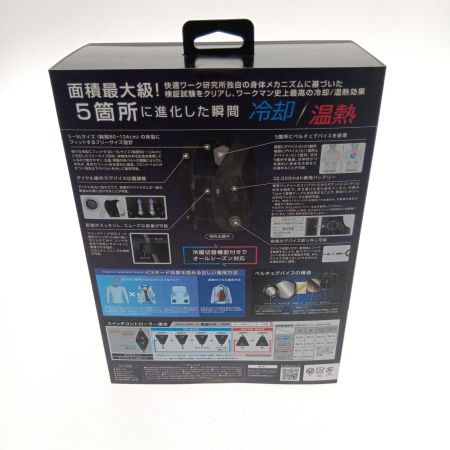  WINDCORE ICE×HEATER 冷暖房服　フリーサイズ 35580-01 ブラック