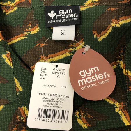  gym master ジムマスター シャツ 半袖シャツ SIZE XL ノバスコシア タグ付き G333777 グリーン