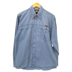 □□ 00s HARLEY-DAVIDSON シャツ SIZE M スカイブルー Cランク