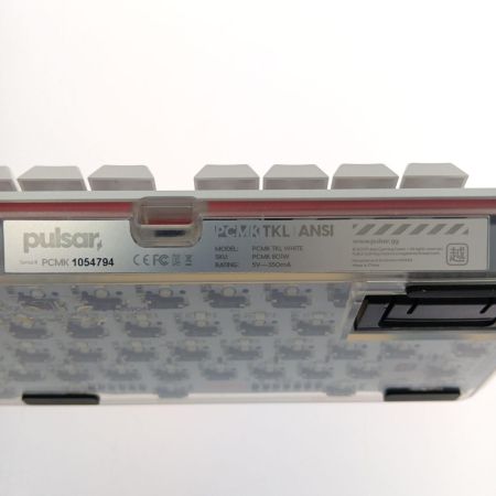  pulsar メカニカル ゲーミング キーボード PCMK TKL