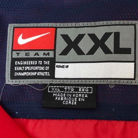  00s NIKE ジャケット ナイロンアノラックパーカー SIZE XXL 古着 34428 レッド