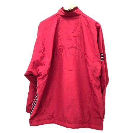  90s adidas ジャケット ナイロンジャケット USA L 古着 レッド