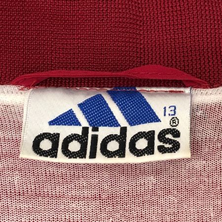 90s adidas ジャケット ナイロンジャケット USA L 古着 レッド
