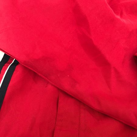  90s adidas ジャケット ナイロンジャケット USA L 古着 レッド