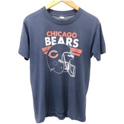 □□ 80s Unknown Tシャツ 古着 フェード有 ネイビー Cランク