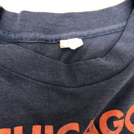  80s Unknown Tシャツ 古着 フェード有 ネイビー