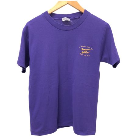  90s Hanes Tシャツ SIZE L 古着 パープル