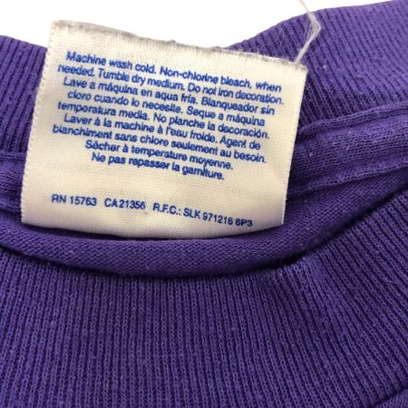  90s Hanes Tシャツ SIZE L 古着 パープル