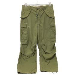 □□ 70s US.ARMY パンツ M-65 フィールドパンツ SIZE W31×L35 古着 74年製 SERVALジッパー オリーブ Cランク