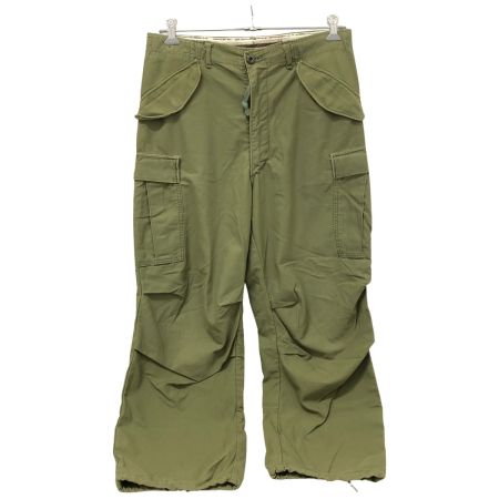  70s US.ARMY パンツ M-65 フィールドパンツ SIZE W31×L35 古着 74年製 SERVALジッパー オリーブ