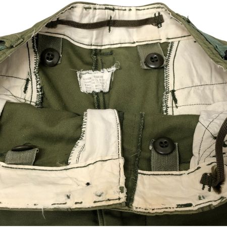  70s US.ARMY パンツ M-65 フィールドパンツ SIZE W31×L35 古着 74年製 SERVALジッパー オリーブ