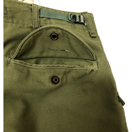  70s US.ARMY パンツ M-65 フィールドパンツ SIZE W31×L35 古着 74年製 SERVALジッパー オリーブ