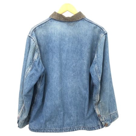  70s Pioneer ジャケット カバーオール 38 裏地ブランケット付 古着 インディゴ