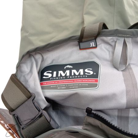  SIMMS ストッキングフットウェーダー メンズ　ＪＬサイズ スモーク