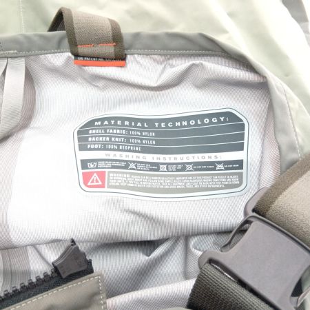  SIMMS ストッキングフットウェーダー メンズ　ＪＬサイズ スモーク
