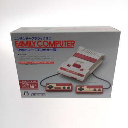  Nintendo ニンテンドウ ファミリーコンピュータ　クラシックミニ