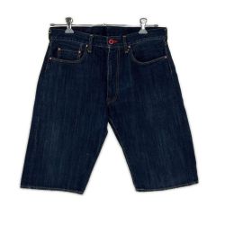 □□ CUNE パンツ デニムハーフパンツ SIZE 34 古着 CGP-0601-U5-OW インディゴ Cランク