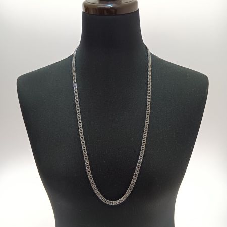   純チタン&ゲルマニウム 喜平 ネックレス  70cm TGK-1-NA シルバー