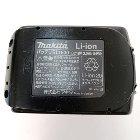  MAKITA マキタ バッテリー　18V 3.0Ah BL1830