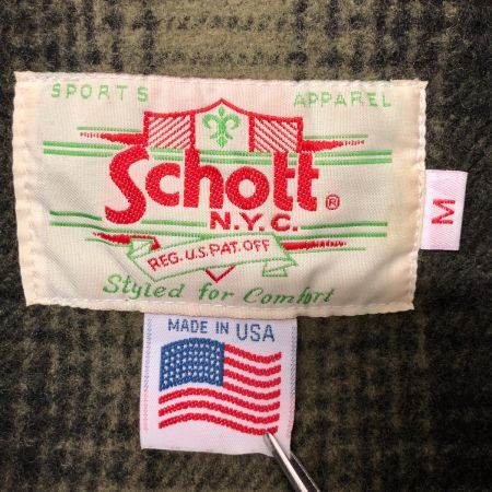  Schott ショット ジャケット マウンテンパーカー SIZE M 7249 ブラック