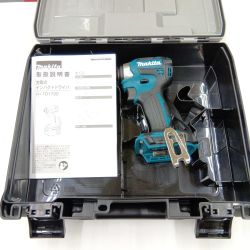 □□ MAKITA マキタ 充電式インパクトドライバ18V TD173DRGX ブルー Sランク