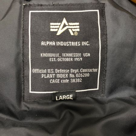  ALPHA INDUSTRIES ジャケット N-3Bフライトジャケット SIZE L ブラック
