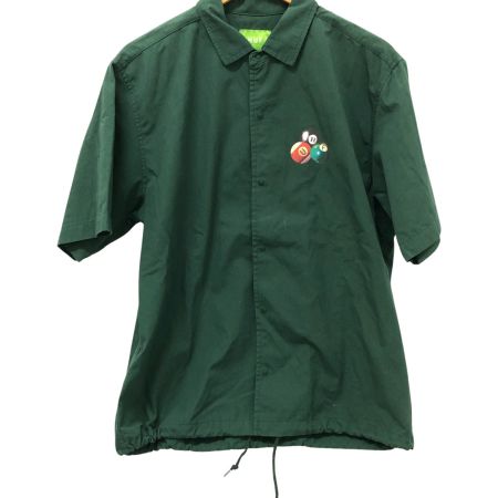  HUF シャツ 半袖シャツ SIZE M 古着 グリーン