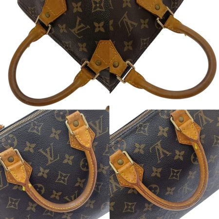  LOUIS VUITTON ルイヴィトン モノグラム スピーディ 25 M41528 ブラウン