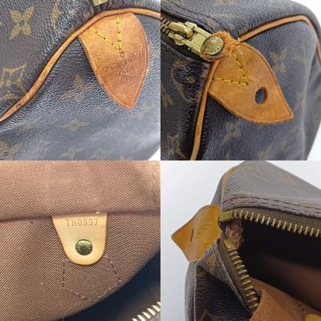  LOUIS VUITTON ルイヴィトン モノグラム スピーディ 25 M41528 ブラウン