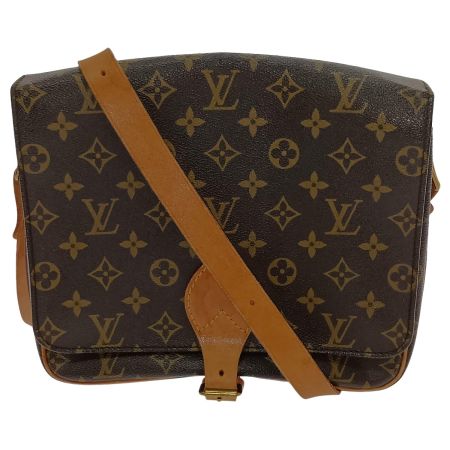  LOUIS VUITTON ルイヴィトン モノグラム カルトシエール　ショルダーバッグ M51252 ブラウン