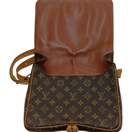  LOUIS VUITTON ルイヴィトン モノグラム カルトシエール　ショルダーバッグ M51252 ブラウン