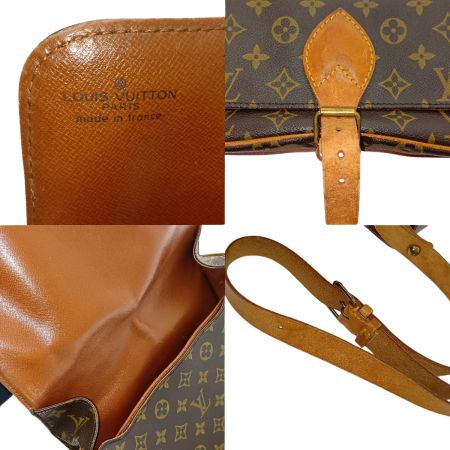  LOUIS VUITTON ルイヴィトン モノグラム カルトシエール　ショルダーバッグ M51252 ブラウン