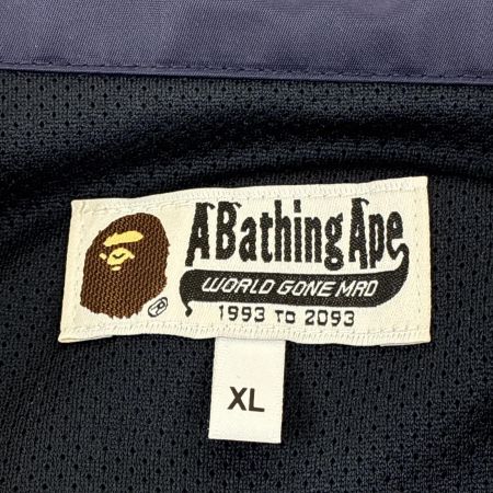  A BATHING APE アベイシングエイプ ジャケット コーチジャケット SIZE XL 001GDL201009H ネイビー