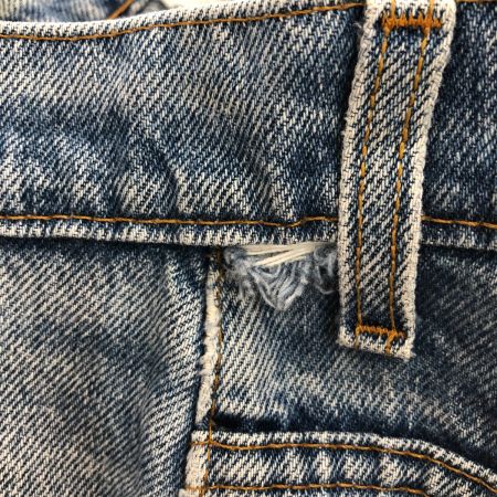  80s Levis ジーンズ 610 パッチ欠損 89年製 525刻印 SIZE W32×L31 古着 インディゴ