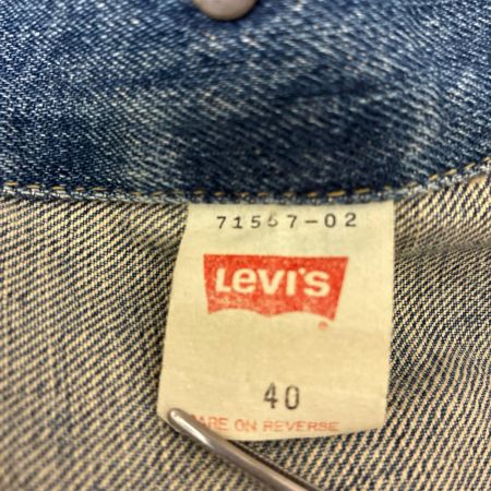90s Levis ジャケット デニムジャケット 古着 SIZE 40(L) 96年製 日本製 J22刻印 BIG E復刻 インディゴ