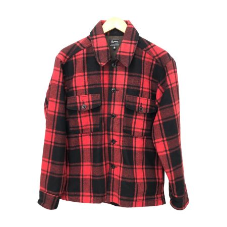  PHERROW'S フェローズ ジャケット CPOシャツジャケット (M) 古着 レッド