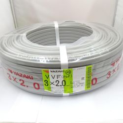 □□ YAZAKI VVFケーブル 電材　3芯 2.0mm×100m Sランク