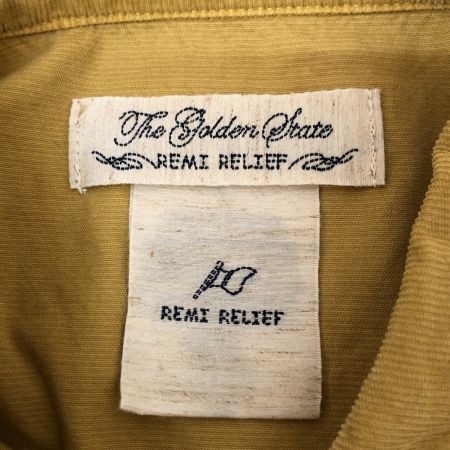  REMI RELIEF レミレリーフ ジャケット コーデュロイジャケット 1stタイプ SIZE S safari別注 イエロー